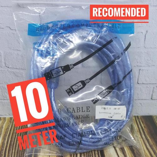 Foto Produk Kabel Usb Extension 10 Meter Atau Kabel Perpanjangan dari Pakuan Strike