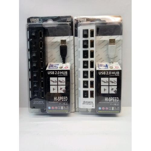 Foto Produk Usb Hub 2.0 7 Port Hi-Speed Saklar dari Pakuan Strike