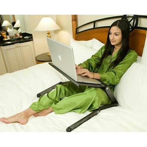 Foto Produk Meja Laptop Portable Aluminium Cooler Fan dari Pakuan Strike