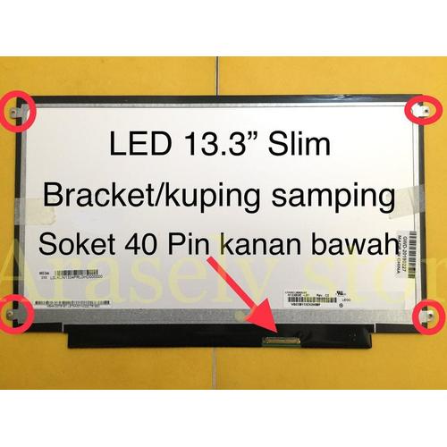 Foto Produk Layar Led Laptop Asus Ul30A Ul30At Ul30Jt Ul30Vt U30Jc U30Sd Series dari Pakuan Strike