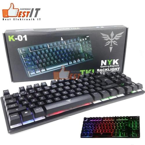 Foto Produk Keyboard Gaming Nyk K01Full Size dari Pakuan Strike