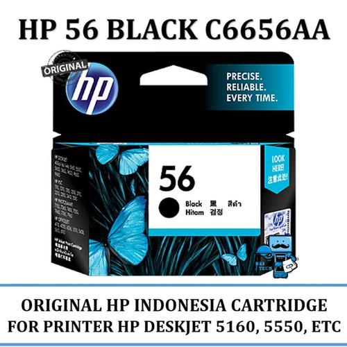 Foto Produk Tinta Hp Original 56-C6656Aa Black Ink Cartridge dari Pakuan Strike