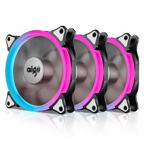 Foto Produk Aigo Aurora C3 Kit Case Fan 3-Pack Rgb Led 120Mm dari Pakuan Strike