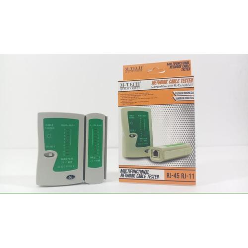 Jual LAN TESTER RJ45 DAN RJ11 + BATERAI / TESTER CABLE RJ 45 DAN RJ 11 ...