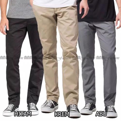 Foto Produk Celana Chino Pria Model Standart Reguler (Lurus) Murah Berkualitas dari Vnproject