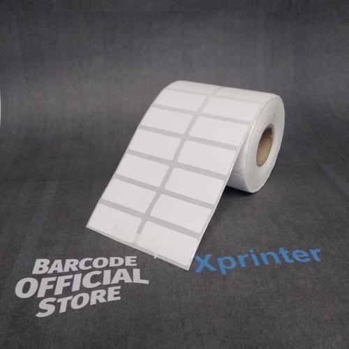 Foto Produk LABEL BARCODE XPrinter XP-360B Uk. 33 X 15 (2 LINE) THERMAL 33X15 MM dari Barcode Official Store