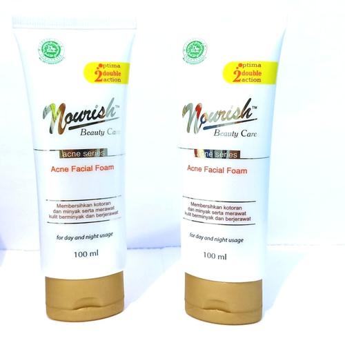 nourish acne facial foam