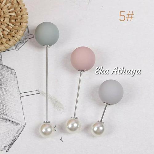 Foto Produk tuspin hijab Bros aksesoris jilbab Dove colour full dari Eka Athaya