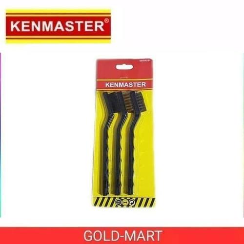 Foto Produk Sikat Kawat Mini Set 3pcs / Kenmaster 3pcs sikat 3in1 dari Gold-Mart