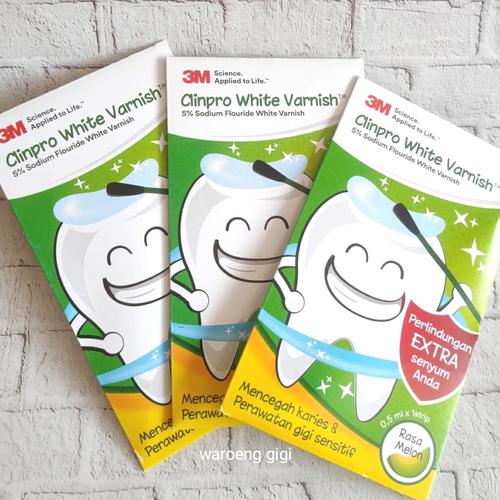 Foto Produk 3M Clinpro White Varnish Pencegah Karies dan Perawatan Gigi Sensitif dari Waroeng Gigi