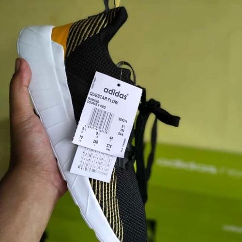 Sepatu Adidas Questar Flow Black Gold 
