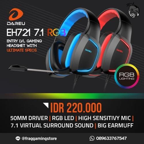 Jual Dareu EH721 / EH721 RGB Entry Level Gaming Headset Jakarta