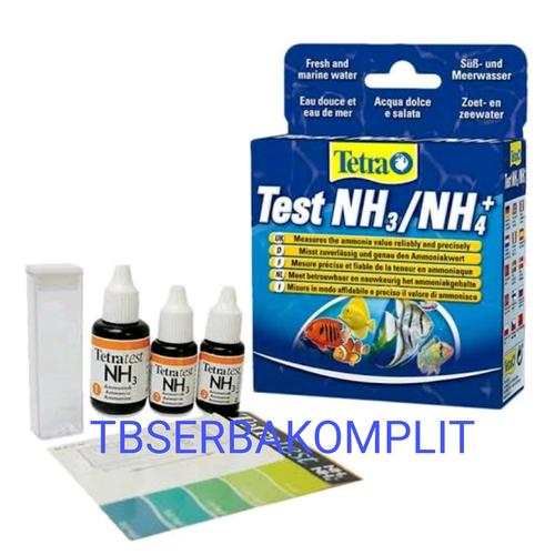 Jual Tetra Ammonia NH3 NH4 Water test Kit Cairan Strip Uji Tes Kadar