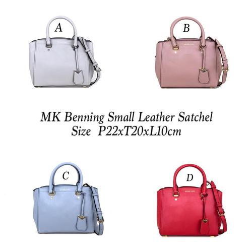 mk leather purse