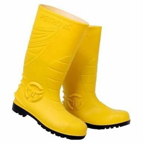 Jual Sepatu Safety Boots Petrova Kuning / Sepatu Boot Petrova Jakarta