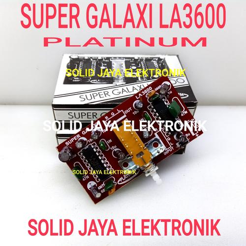 Foto Produk KIT SUPER GALAXI LA3600 2 IC GALAXY 2 IC PLATINUM SUPER BASS TREABLE dari Solid Jaya Elektronik