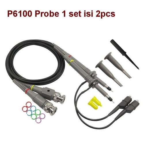 Jual Probe Osiloskop P6100 100Mhz Oscilloscope Probe X1 X10 1 set 2 pcs Kab. Sleman teknik