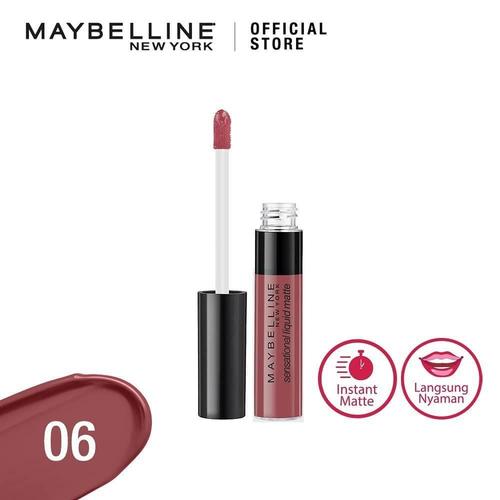 Foto Produk 06 BEST BABE MAYBELLINE Color Sensational Liquid Matte Lip Tint dari Galeri Bunda Indonesia