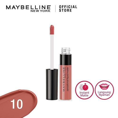 Foto Produk 10 BDAY SUIT ON MAYBELLINE Color Sensational Liquid Matte Lip Tint dari Galeri Bunda Indonesia