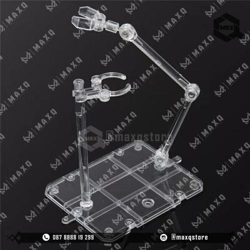 Foto Produk Action Base untuk Display Stand SHF /HG/RG Gundam/ Action figure dari MaxQ
