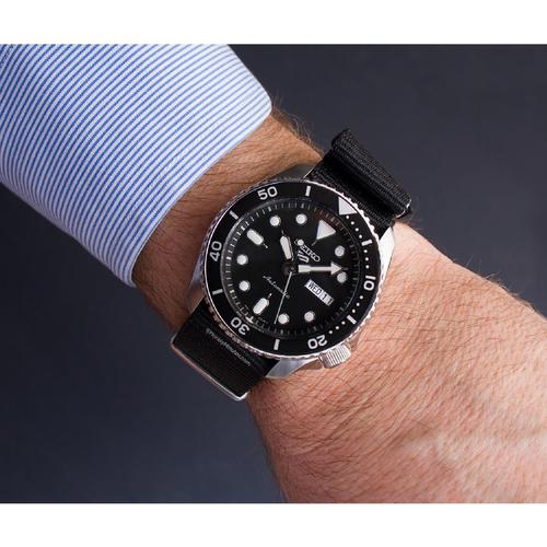 Jual Jam Tangan Pria Seiko Automatic Srpd55k3 Kanvas Original Terbaru Kota Tangerang Trans Market Arloji Tokopedia