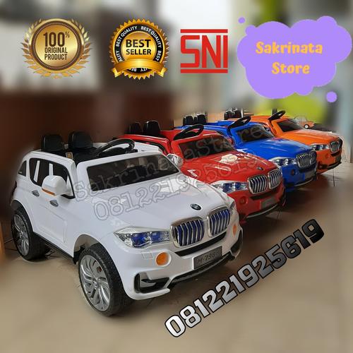 Foto Produk Mainan Anak Mobil Aki Pmb M-7988 BMW X5 dari sakrinatastore
