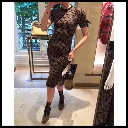 Jual Super Murah 2910 Dress Fendi 