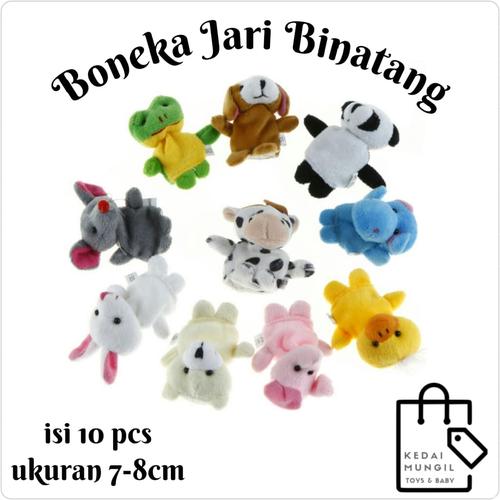 Foto Produk Boneka Jari Seri Binatang (Animal Finger Puppet) dari Kedai Mungil