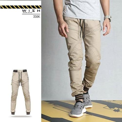 Jual WISH JOGGER BIKER TROUSERS (KHAKI 
