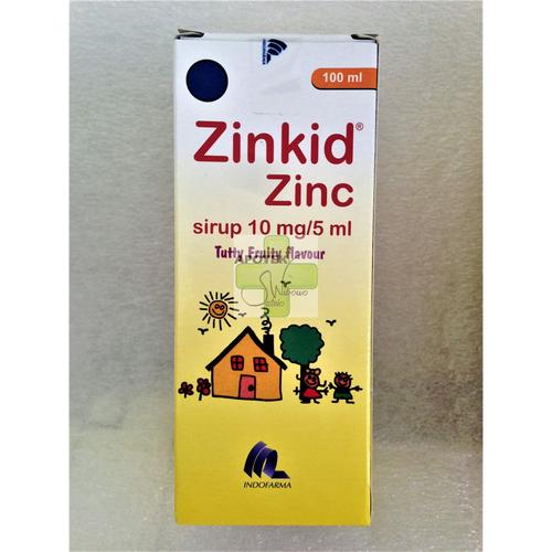 Jual Obat Pencernaan dan Diare Bayi/Anak Zinkid Zinc Syrup 100 ml