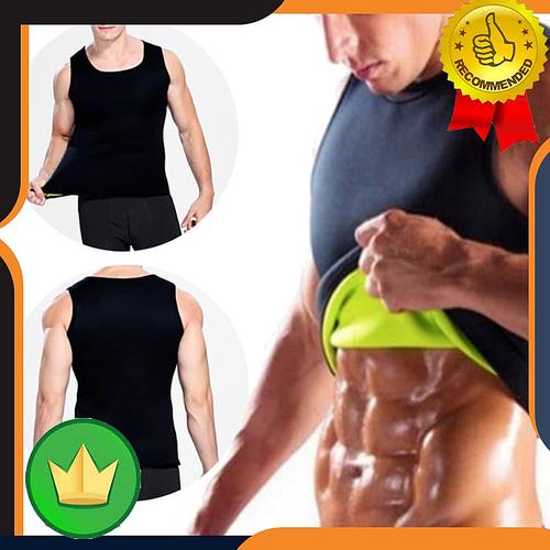 Jual Best Ori Sweat Sauna Body Shaper Men Vest Thermo Neoprene Trainer Jakarta Pusat Canodin Tokopedia