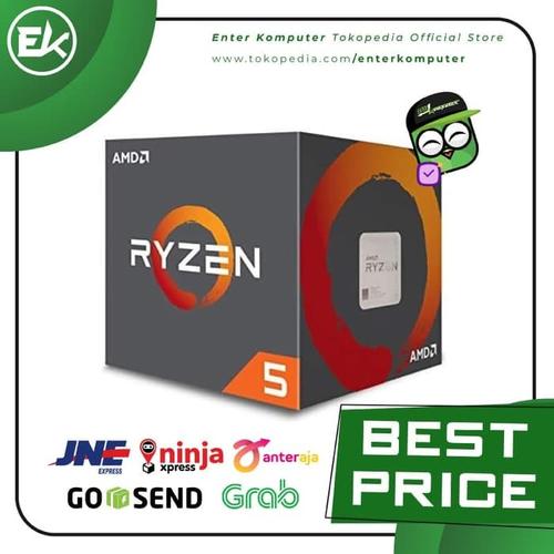 Foto Produk AMD Ryzen 5 Pinnacle Ridge 2600 3.4Ghz Up To 3.9Ghz Cache 16MB 65W AM4 dari Enter Komputer Official