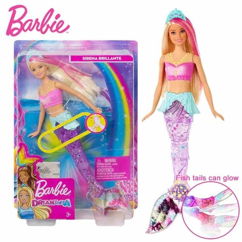 Jual Barbie Dreamtopia Sparkle Lights Mermaid Putri Duyung Lampu