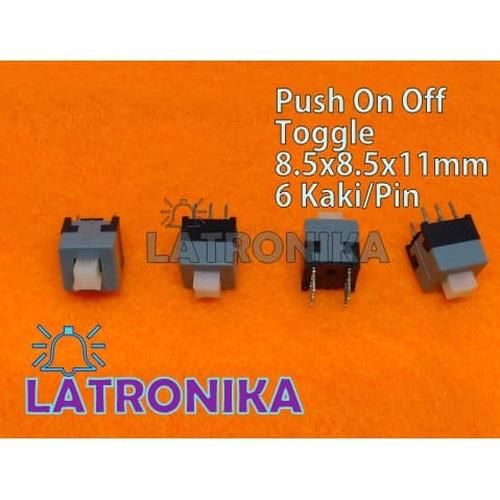 5-Pack SH T8011-LKB Locking Lever DPDT Mini Toggle Switches - ON-ON 2-Position, 5A Rating