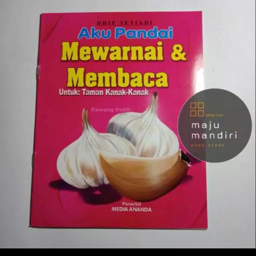 Foto Produk Buku Aku Pandai Mewarnai dan Membaca utk TK/PAUD dari Maju Mandiri 88