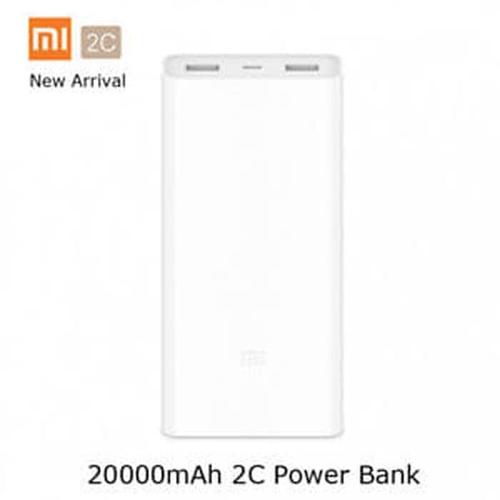 Foto Produk Xiaomi Powerbank Mi 2C 20000mAh Quick Charging 3.0 Original - Putih dari VN.Store