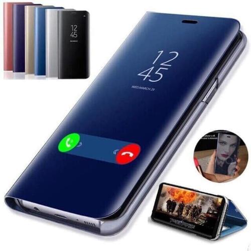 Foto Produk Oppo A5 2020 / A9 2020 Flip Mirror Case Cover Clear View Stand Casing dari Indo Smart Acc