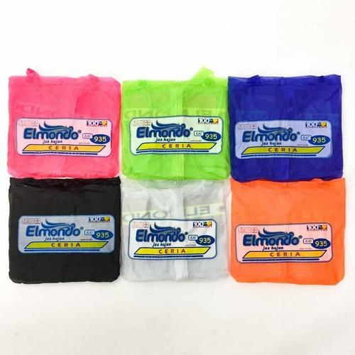 Foto Produk Jas Hujan Setelan Jaket Celana Karet Murah Meriah Elmondo Ceria 935 dari CAHAYAHELM18
