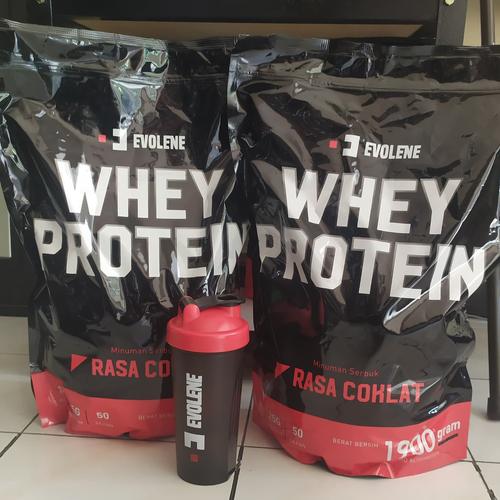 Foto Produk Evolene Whey Protein 1.9kg / 50 Saji dari FitnessAddict Suplemen