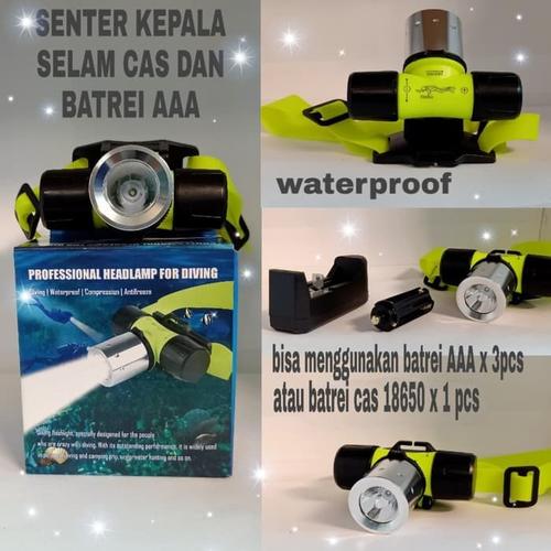 Foto Produk SENTER KEPALA SELAM DIVING HEADLAMP 109 dari DARWIN ELECTRONIC