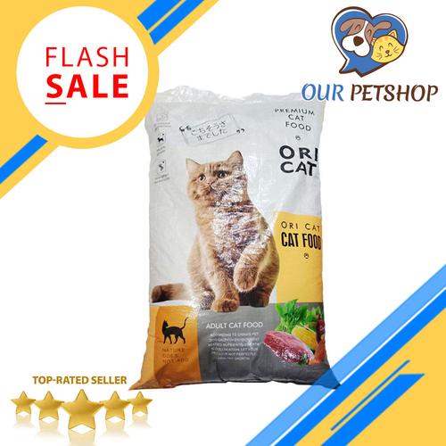 Foto Produk MAKANAN KUCING ORI CAT FOOD PREMIUM ORICAT 1 KG promo - BENTUK IKAN dari OUR PETSHOP