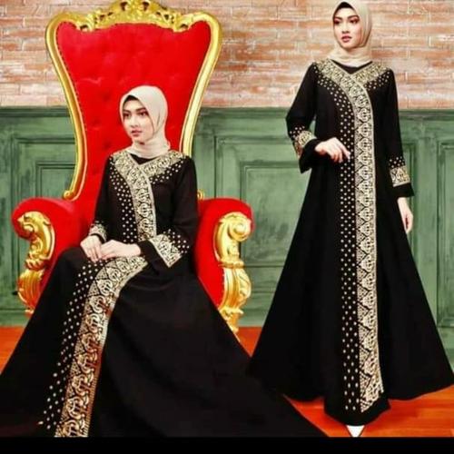 Foto Produk ABAYA BORDIR NAURA BY SALAF BOUTIQUE OF ABAYA dari Abaya Gamis Jubah