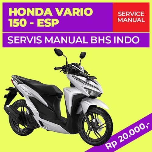 Jual Honda VARIO 150 FI SMART KEY Service Manual Jakarta Selatan