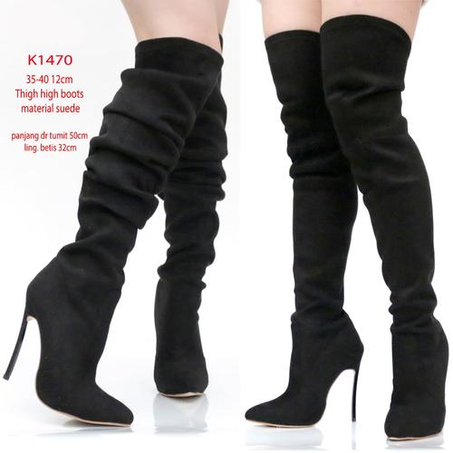 Jual Sepatu Boots high heels Import Sepatu Boot Selutut Fashion KY1470 Jakarta Barat It Boutique Tokopedia