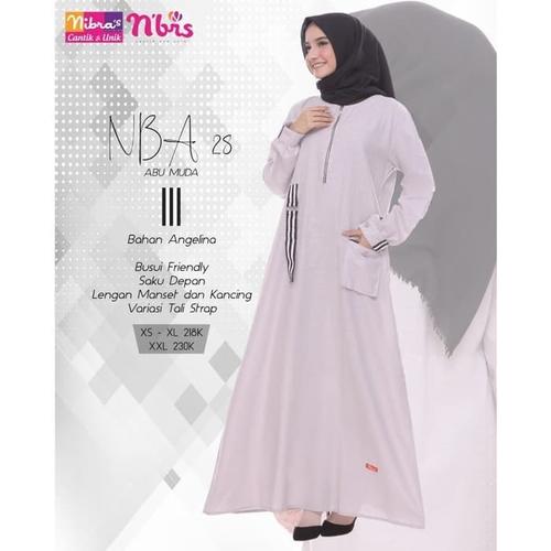 Foto Produk Nibras nba 28 - Abu Muda, L dari butik irma