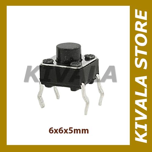 Jual Tactile switch tact saklar 6x6x5mm on off DIP arduino - Kota ...