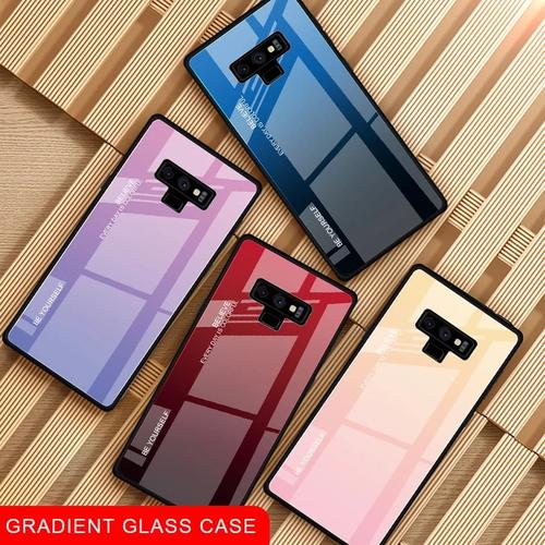 Foto Produk Gradient Glass Case Samsung Galaxy Note 8 9 Note8 Note9 Back Casing dari Akhe Online Shop
