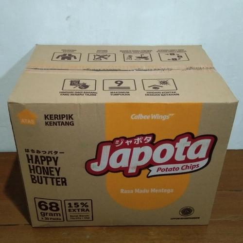 Foto Produk Keripik Japota Potato Chips Happy Honey Butter - 68 gr dari M2F2 Shop