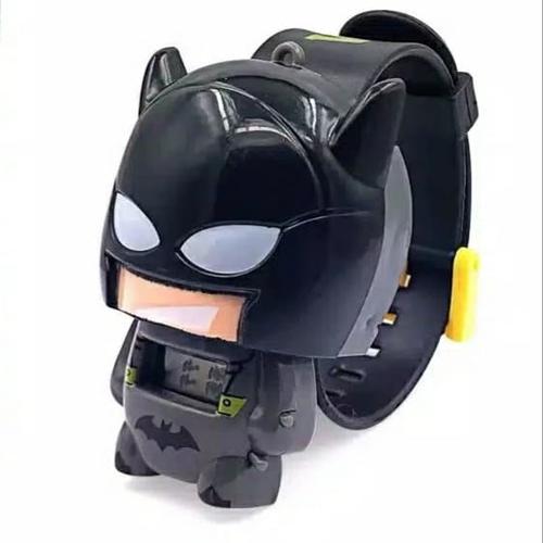 Foto Produk Jam Tangan Anak Murah - Jam Tangan Anak Karakter Robot Superhero Lucu - Batman dari Grosir Snack - Dinochan