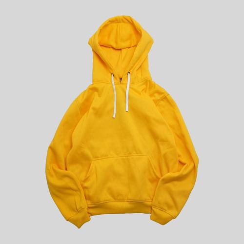 yellow sweatshirt